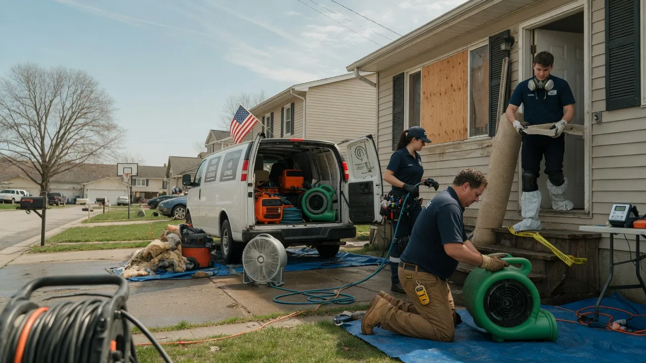 Water Damage Restoration in Garwin, IA near me